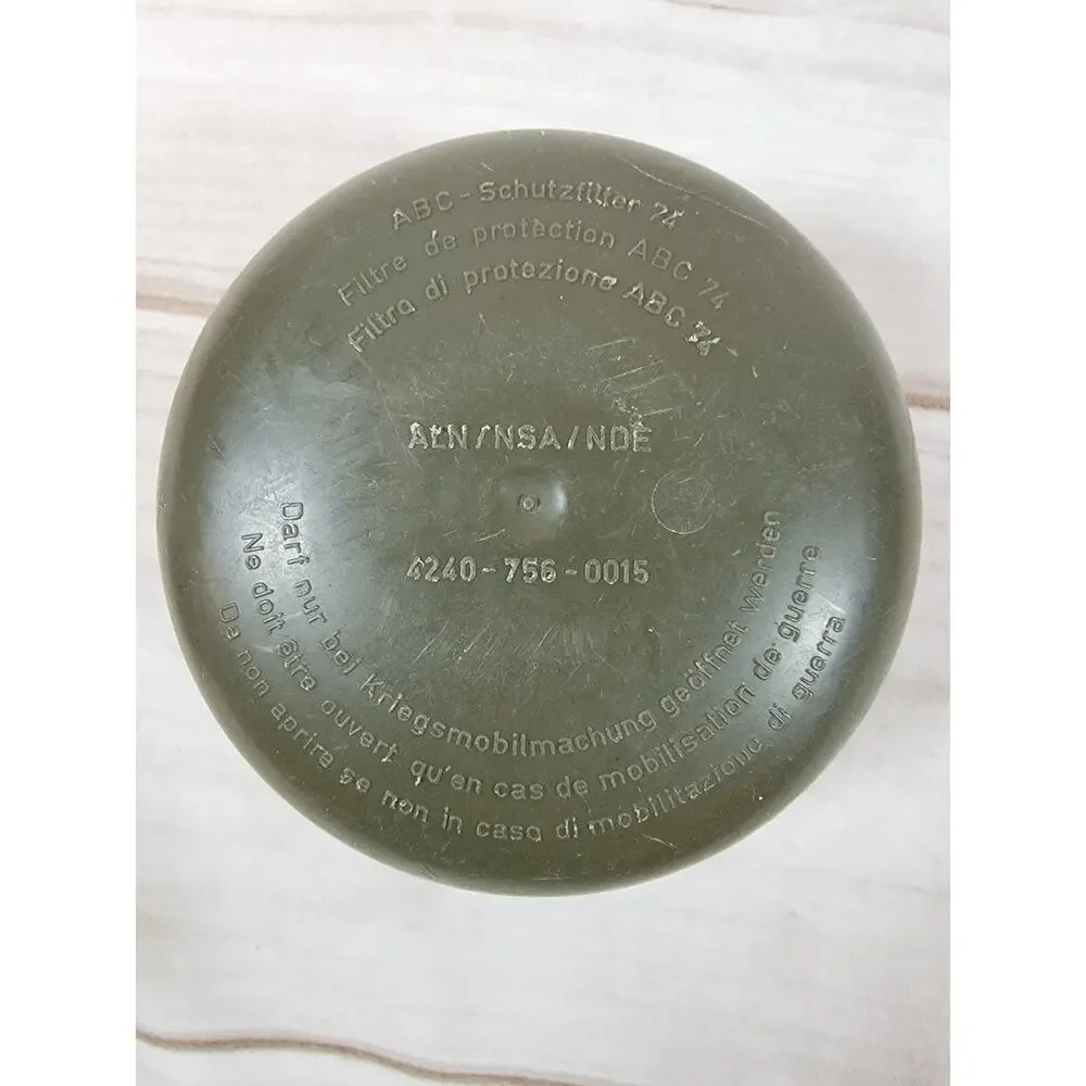 40mm NATO Gas Mask Filter 40mm NBC Sealed Pod 4240-756-0015